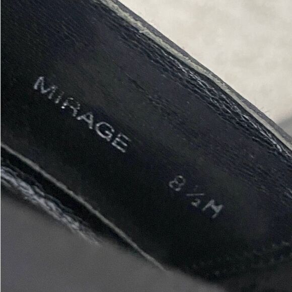 Mezlan Mirage Black Patten Leather Formal Slip On dress Shoes Size 8.5M - Picture 10 of 12